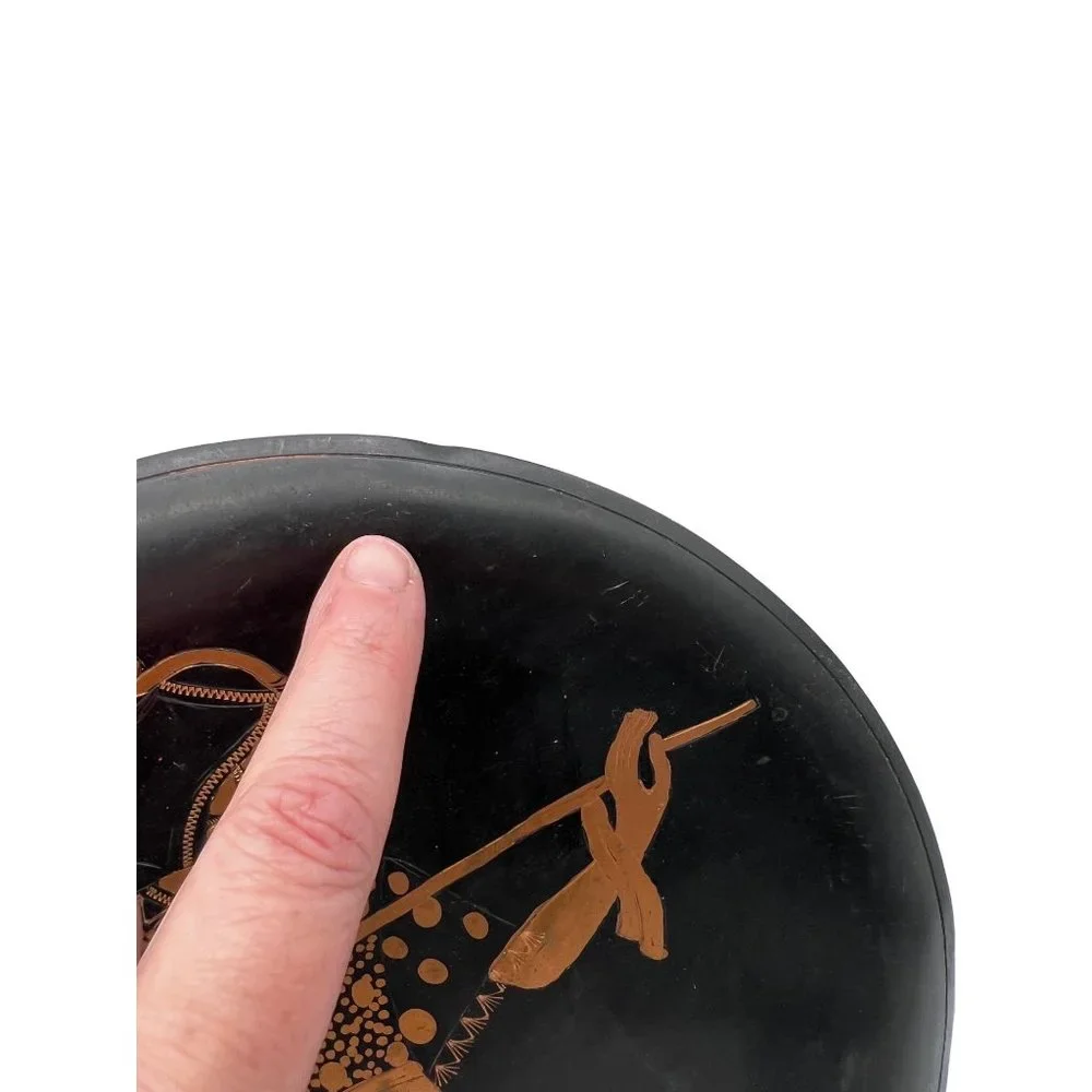 Vintage Copper Egyptian Round wall hanging